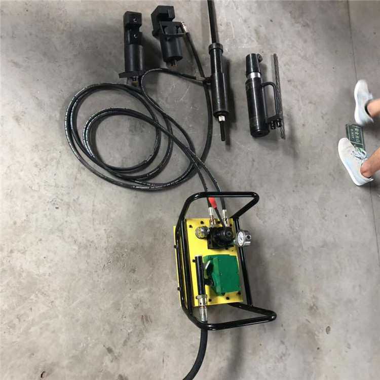 矿用齿轮张拉机具气动锚索千斤顶 MQ22-300/60矿用气动张力机具