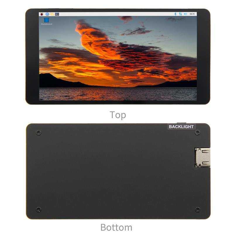 5.5寸树莓派HDMI 液晶显示器 for Raspberry Pi 带外壳1920X1080