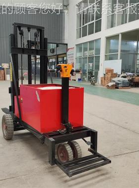 山东站驾式电RQN5动叉车小型20/50叉0公斤电动随 车叉仓储库房物