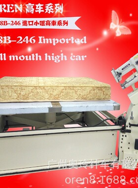 弹簧席梦思床垫围边机机 立体椰棕垫包边缝纫机 奥玲RN8B-246WB