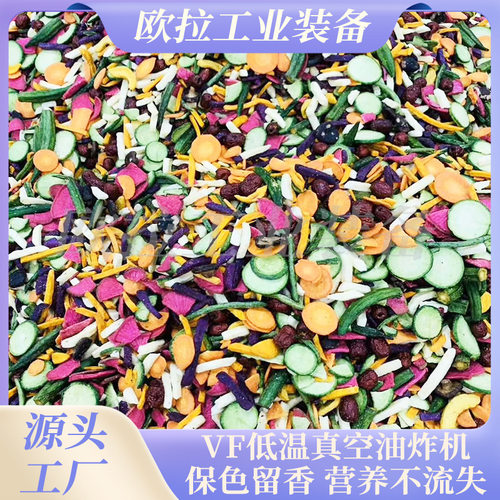 低温真空自动卸料机 低温真空脱水机 全自动果蔬脆真空油炸线