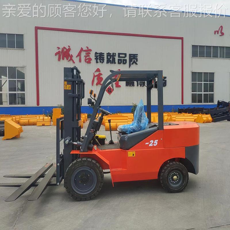 座驾式液物压堆高搬运车KEE .51吨升降货仓库装卸车 2吨3吨内叉燃