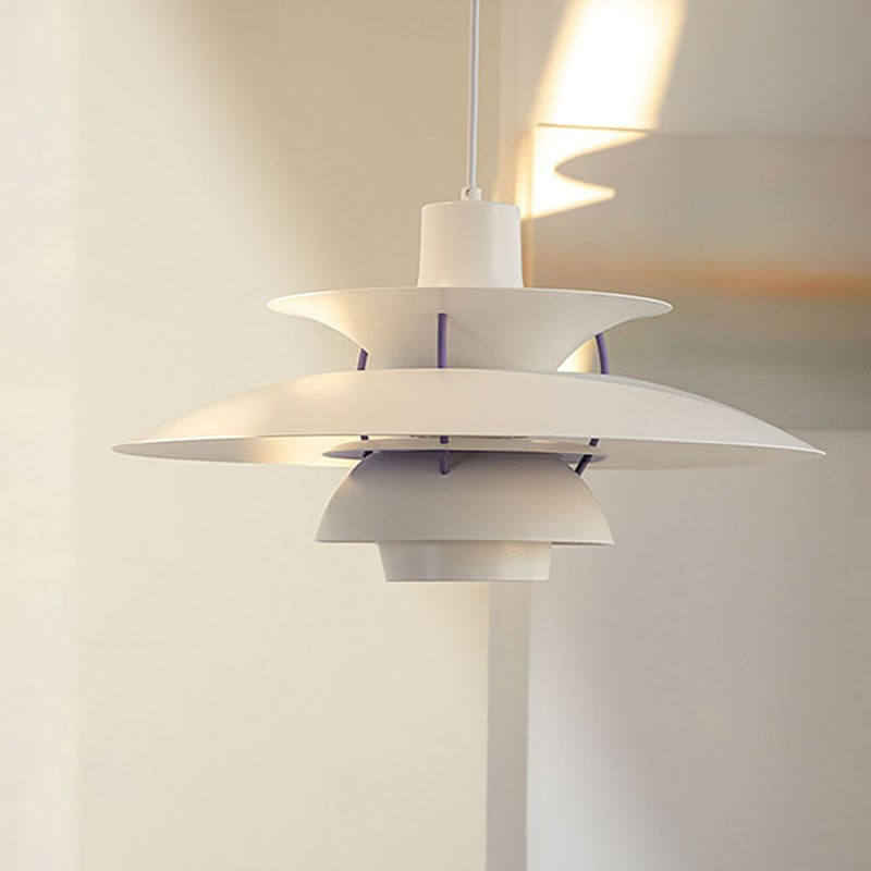 中古奶油风丹麦PH5飞碟吊灯北欧餐厅吧台书房岛台极简床头设计师
