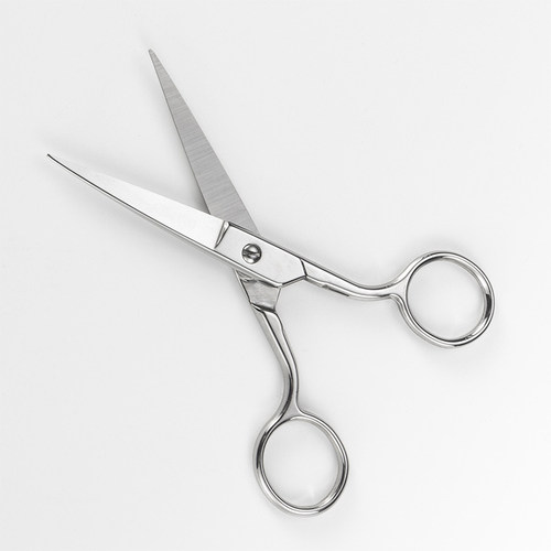 绣花剪刀DIY手工剪 家用民用剪十字绣裁缝剪刀鼻毛剪胡须剪美发剪