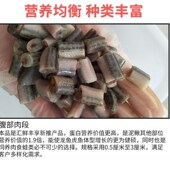 速冻冷冻去粘液泥鳅条腹部泥鳅段角蛙龙鱼食料饲料无菌冰冻