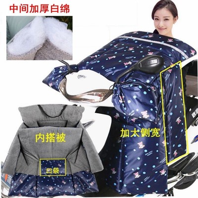 挡风被电动车挡风被小号 小型挡风被冬季加绒加厚 防水 防雨