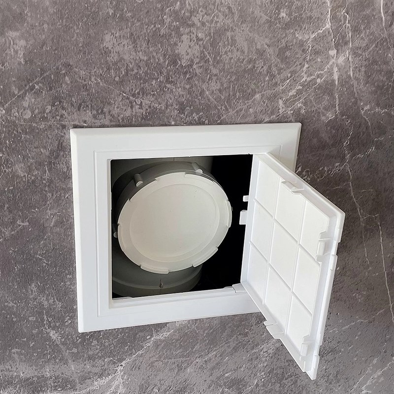 检修口装饰盖pvc化妆室墙面检查口塑料悬吊式天花板下水道盖子管
