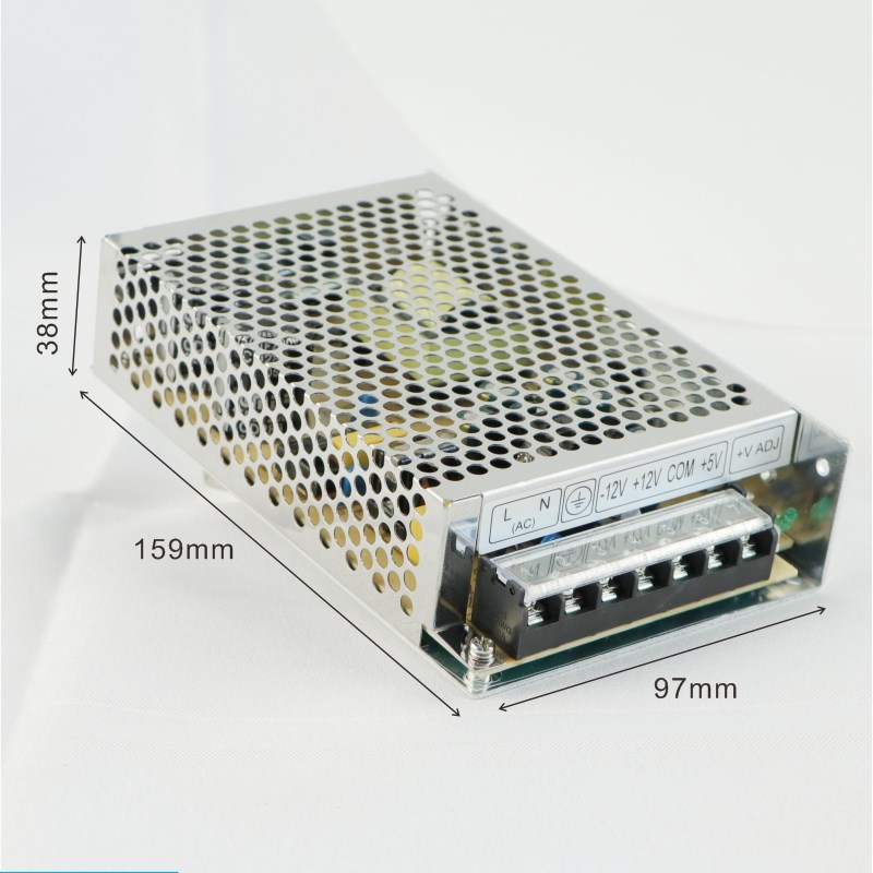 T-50W 5V12V-5V 5V12V-12V 5V15V-15V 5V12V24V三组明维开关电源