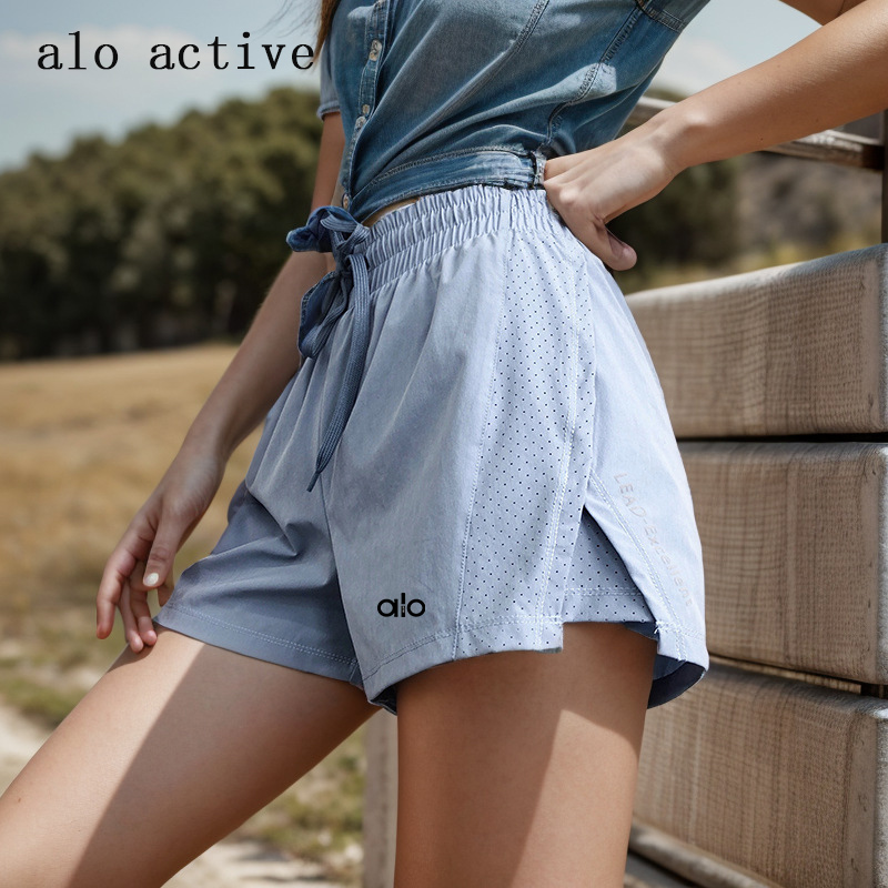 ALOActive瑜伽短裤女速干防走光