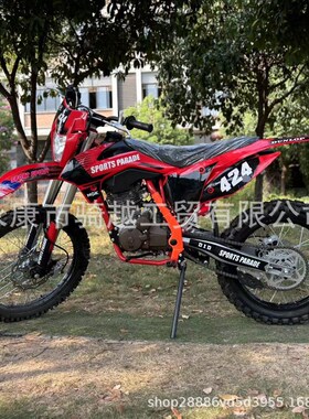 两轮越野摩托车250cc大高赛猎豹竞技300cc发动机成人燃油沙滩车