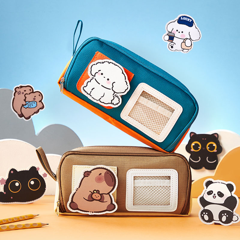 新款笔袋大容量2025超火文具袋女生小学生儿童多功能文具笔盒男孩女孩款铅笔盒一二年级高颜值笔袋卡通