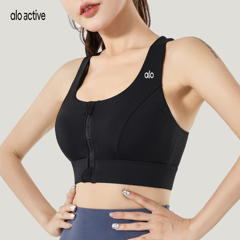 ALO速干瑜伽运动内衣女防震聚拢
