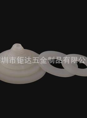 白色尼龙平垫片塑胶塑料垫圈 PA66尼龙垫圈 绝缘塑胶垫圈 M2-M20