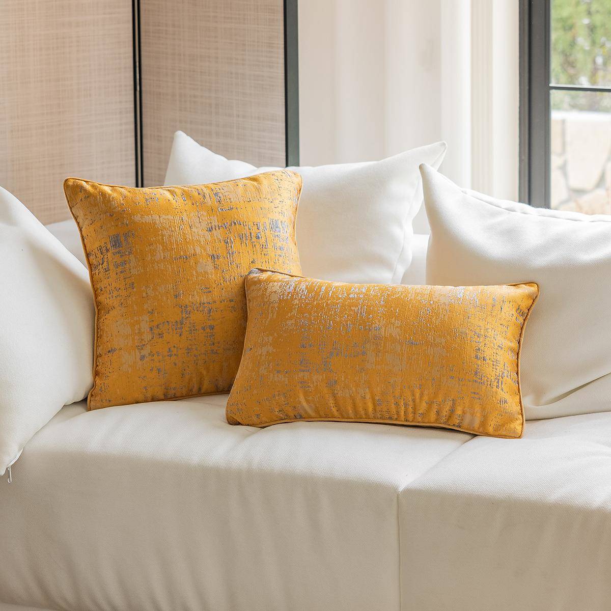 新中式沙发抱枕套现代简约客厅装饰靠枕床头靠垫床上靠背枕腰靠包