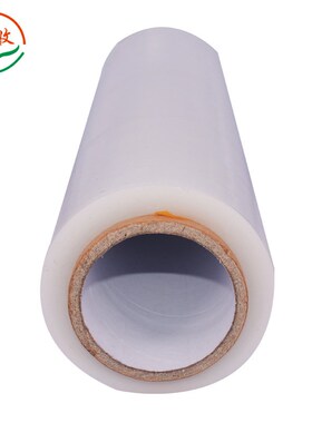缠绕膜拉伸膜 45CM透明工业缠绕膜 供应PE白色手用拉伸膜
