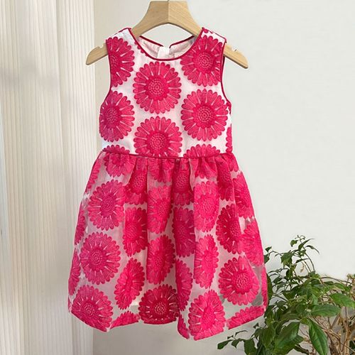 970外贸h女童无袖连衣裙背心裙春秋夏季