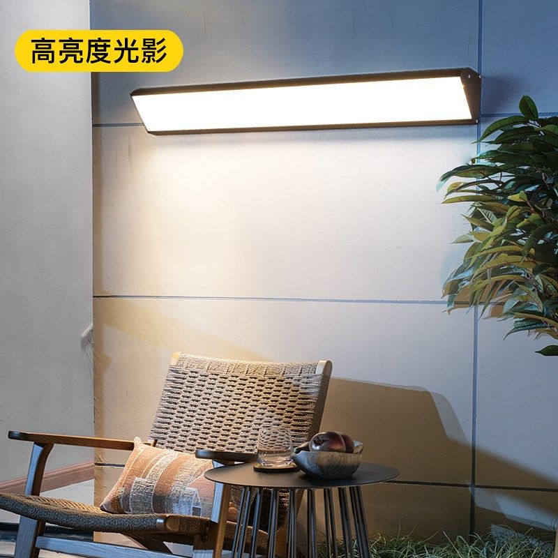 户外防雨防晒壁灯门前灯庭院阳台灯围墙灯超亮LED室内外照明灯图片