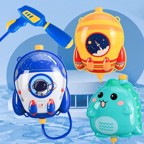 儿童水枪戏水玩具揹包水枪抽拉打水仗男宝女O孩礼物背式喷水枪21