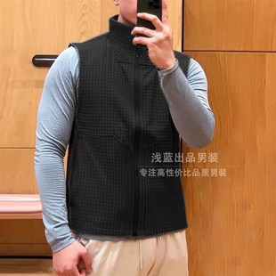 男S士户外立领马甲背心 生物基轻量化速干透气 LU平替 线下1180
