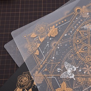 魔法阵高颜值切割垫超轻粘土工作台模型制作雕刻垫板A4切割垫板