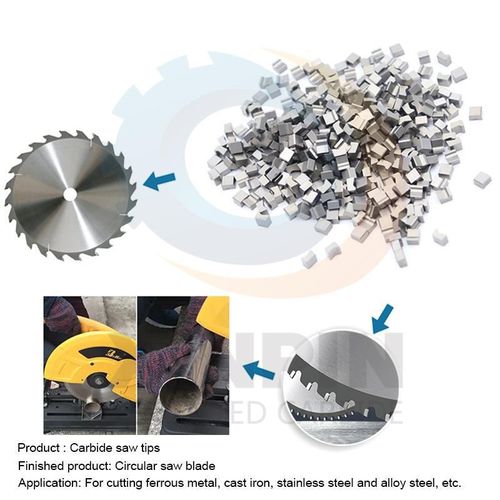 新株洲鑫a品圆锯片用碳化钨锯尖手锯木工锯品