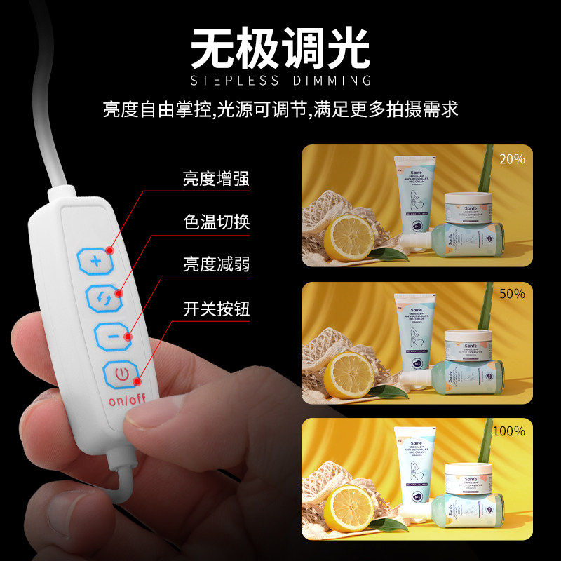 式摄影棚小型摄影灯箱电商淘宝拍照补光灯柔光箱装影棚设备微型迷