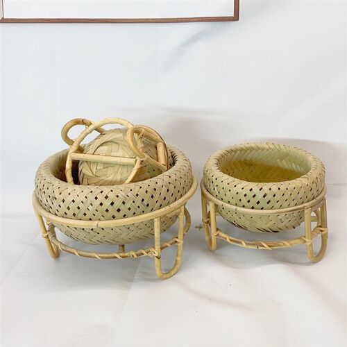 这个是兔子窝鸟窝仓鼠窝竹皮编织瓜果篮