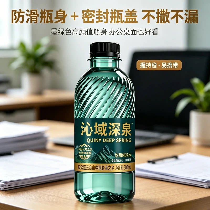 沁域深泉冰泉水300ml整箱解渴