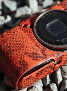 理光GR3/GR3X/GR4相机蛇纹皮套蛇年限定款相机保护套相机可定制