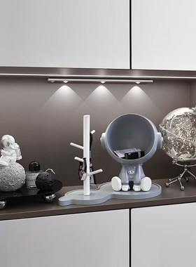 宇航员玄关钥匙收纳摆件入户进门鞋柜儿童房家居装饰乔迁新居礼品