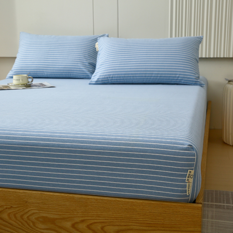 纯棉磨毛床笠床罩单件儿童男孩斗笠1米2秋冬100全棉加厚2023新款