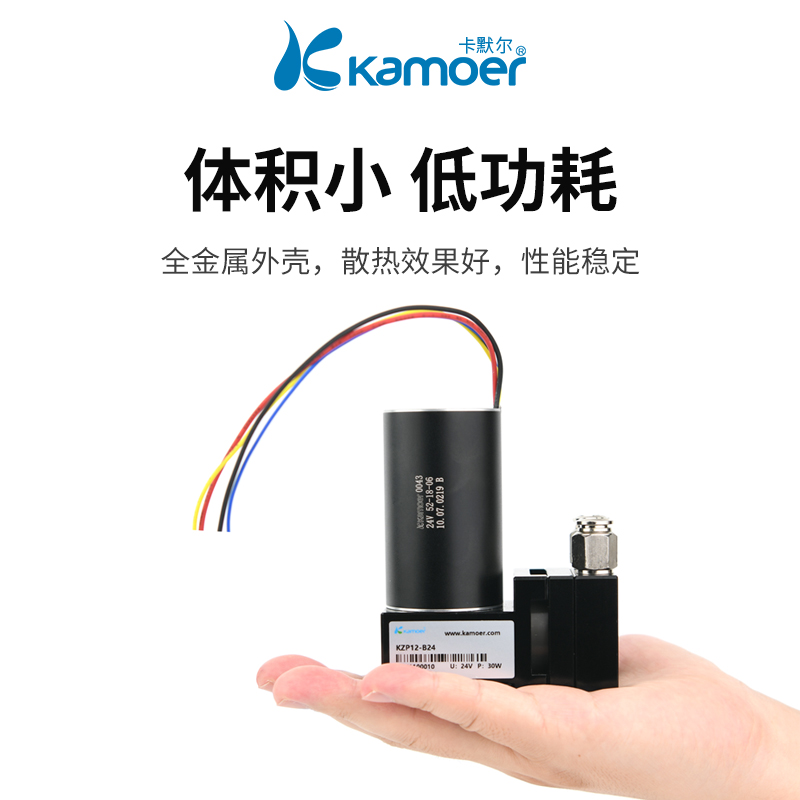卡默尔活塞微型气泵正压泵真空泵24V隔膜泵气泵高压力 小型采集泵