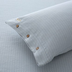 【高端A类】山东加厚提花老粗布凉席 全棉床单三件套夏天用空调席