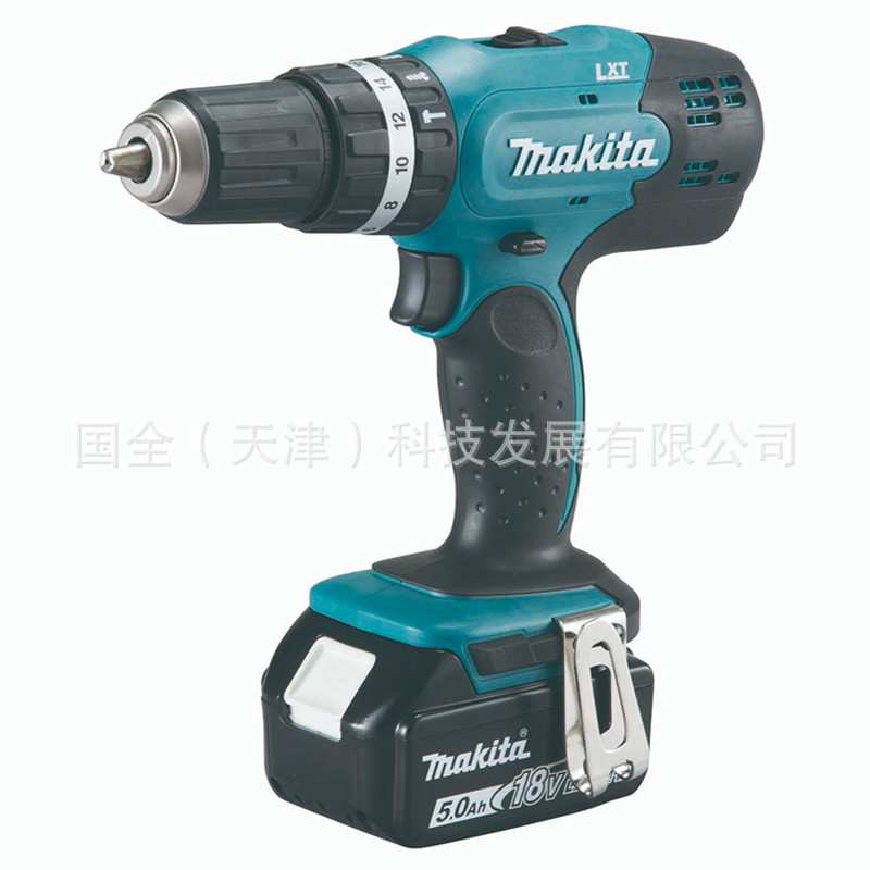 充电工具DHP453充电式冲击起子电钻18V锂电1/2夹头42Nm