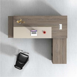 老板桌总裁桌经理主管大班台办公桌椅子组合简约现代办公室单人桌