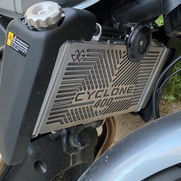 宗申赛科龙RE3\RX3S\RX6\RE560RA250改装不锈钢水箱网散热器防护