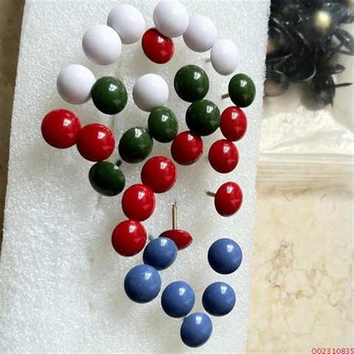 装饰图钉子圆头钉彩色圆头钉木头钉沙发J泡钉按钉平面钉子大头图