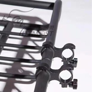 工兵铲安装支架铲锰钢铲固定支架圆管车顶框铁锹安装支架