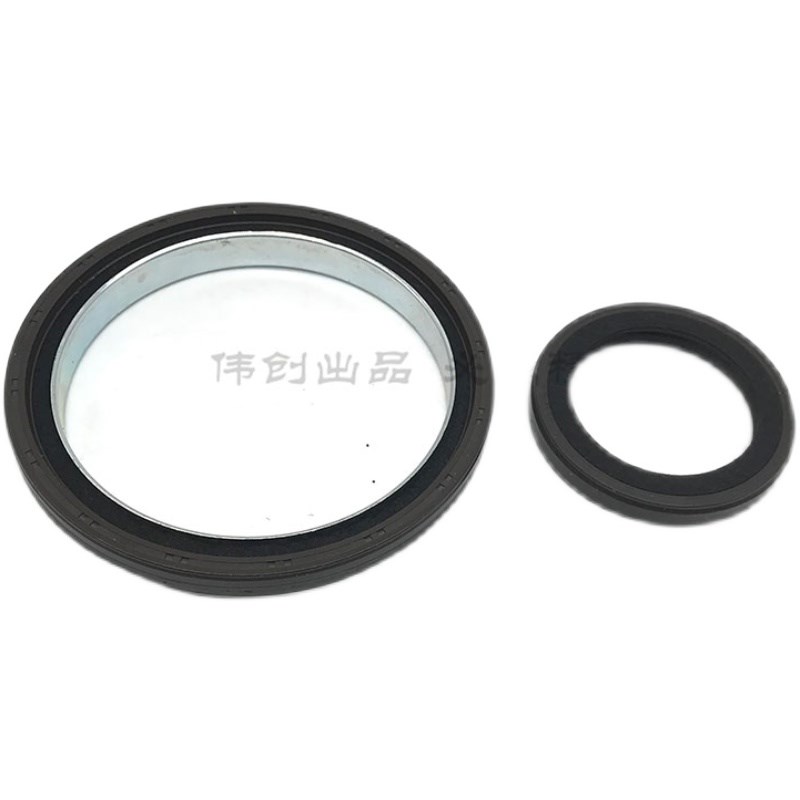 挖掘机三一Y55/0/75-8-9五十铃JG1发动机曲轴油封曲前曲后