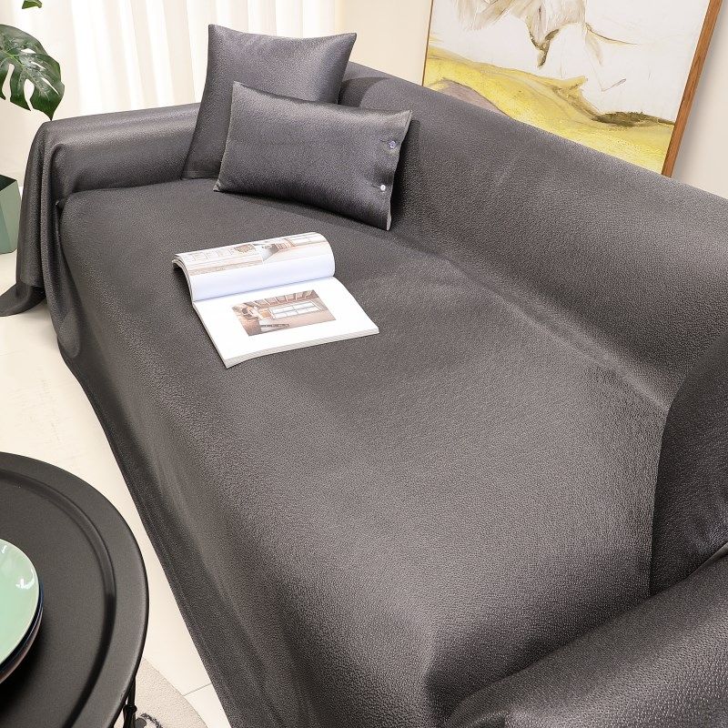 夏季沙发盖布盖巾冰丝凉席现代沙发罩防滑沙发垫防尘沙发巾,居家布艺,沙发垫,淘宝优惠券,粉丝福利购,淘宝优惠卷