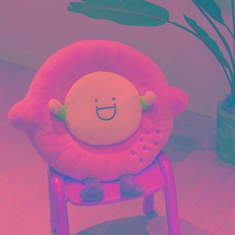 小蓝和他的朋友柠檬精坐垫办公室久坐神器腰靠可爱椅垫超软屁垫,居家布艺,椅垫,淘宝优惠券,粉丝福利购,淘宝优惠卷