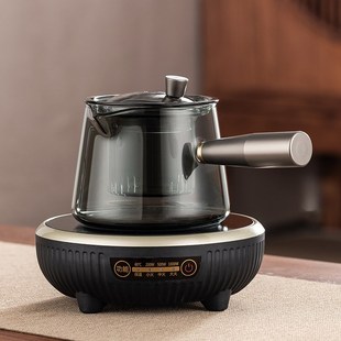 2024新款 高端小型迷q你煮茶器高硼硅玻璃茶壶电陶炉烧水泡茶养生