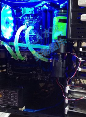 电脑水冷散热器套装 CPU 显卡水冷头 水泵 水箱 散热排 冷排 主板