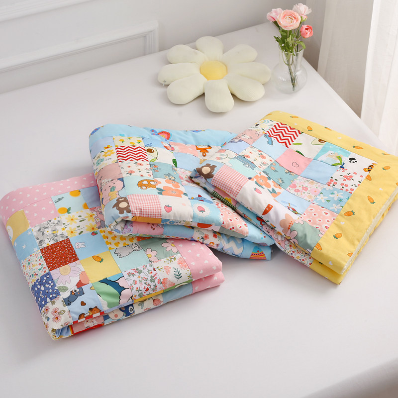 百家被成品宝宝手工棉花被子婴儿抱被夏凉被儿童秋冬加厚盖被褥子,婴童用品,被子/被芯,淘宝优惠券,粉丝福利购,淘宝优惠卷