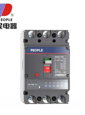 人民电器RDM5E塑壳电子式断路器3P4P125A250A400A800A1250A2000A