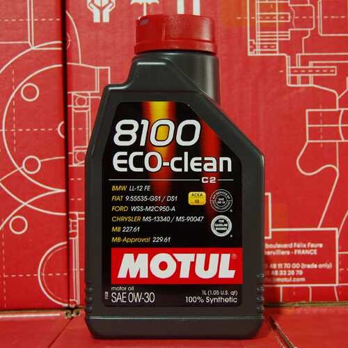 摩特 8100 ECO-CLEAN 0W-30 C2 SP级 国6B 1L 进口酯类全合成机油