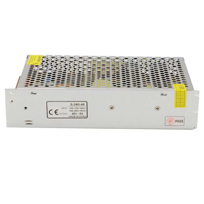 48V5A250W机床工控用开关电源48V火牛POE交换机专用电源S-250-48