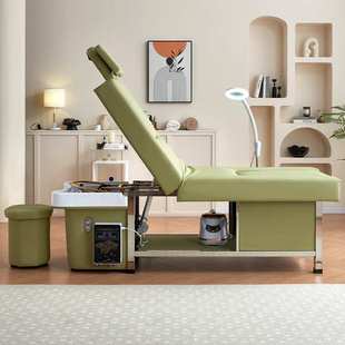 Massage head therapy bed Thai style shampoo bed