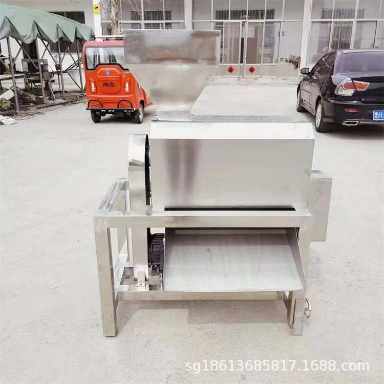 全自动水果打浆设备 浆果工业浆渣分离机 蔓越莓沙棘去籽打浆机