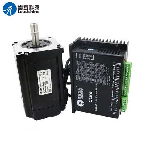 86CME闭环驱动器电机套装直流步进电机雷赛小型减速调速三相单相